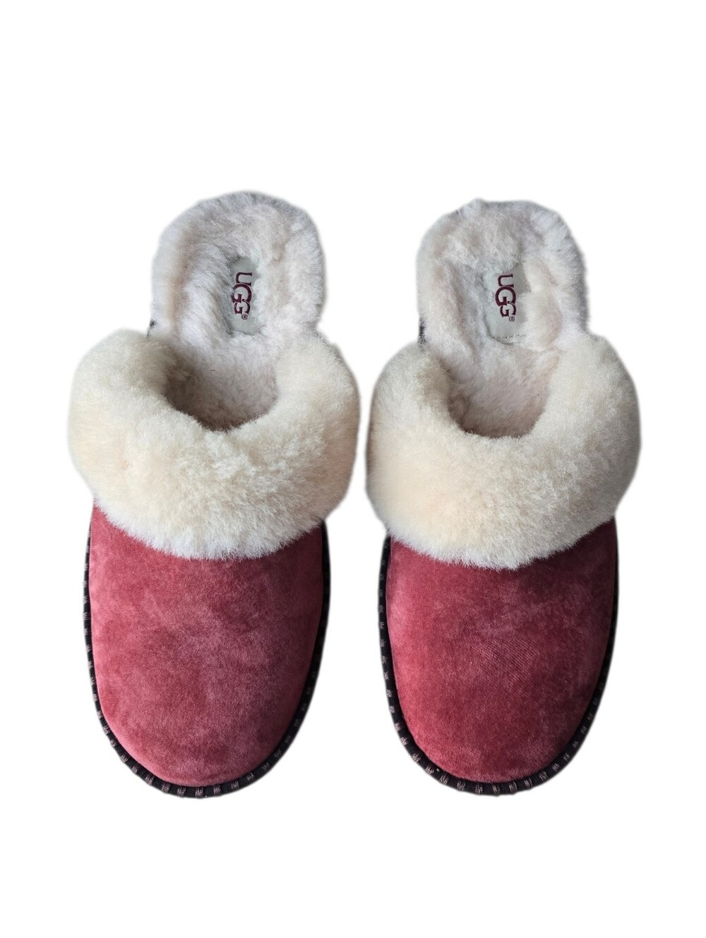 UGG Aira Red Clay Slippers - Picture 3 of 12